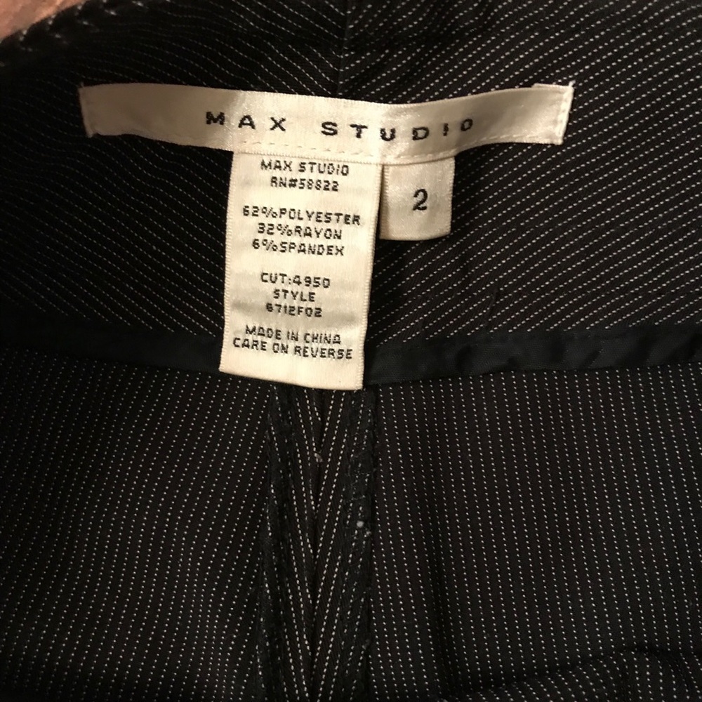Max Studio Ankle Wide Leg Pants Size 2 - Picture 4 of 6
